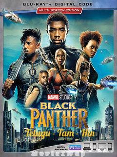 Black Panther (2018) Telugu Dubbed Multi Original Auds